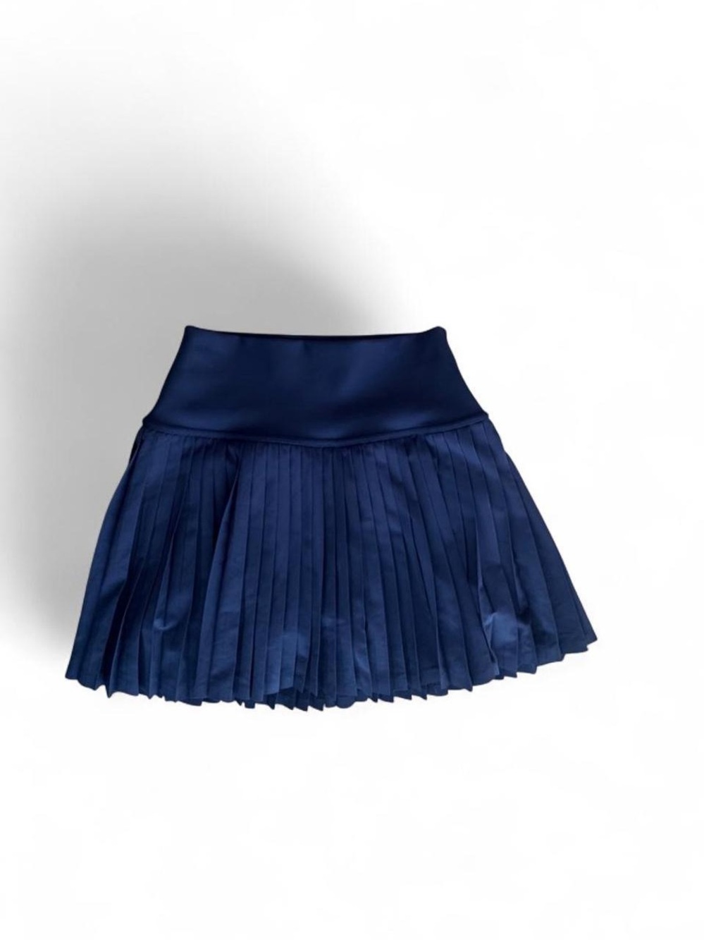 Alo Navy Grand Slam Pleated Tennis Skirt XXS